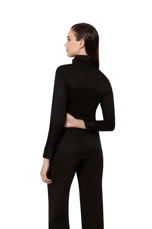 Блузки Camicissima SAMANTHASSP07 BLACK