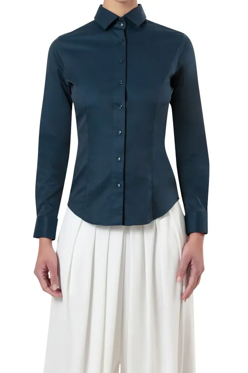 Блузки Camicissima SOFIASSP05 DARK BLUE