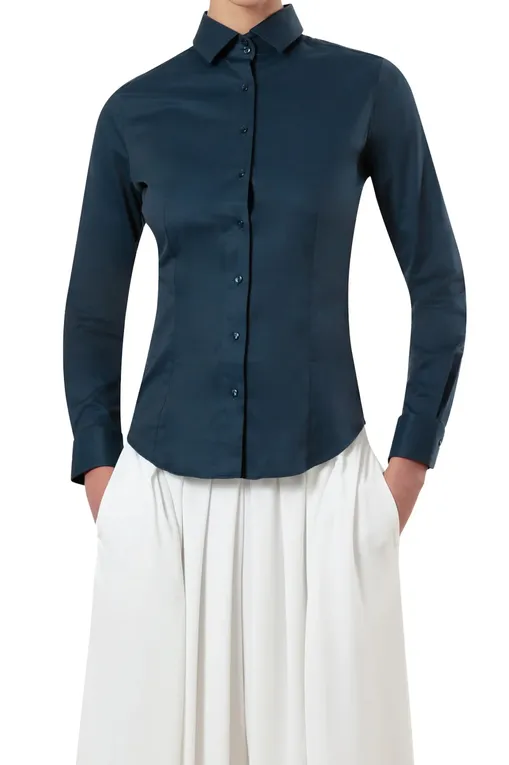 Блузки Camicissima SOFIASSP05 DARK BLUE