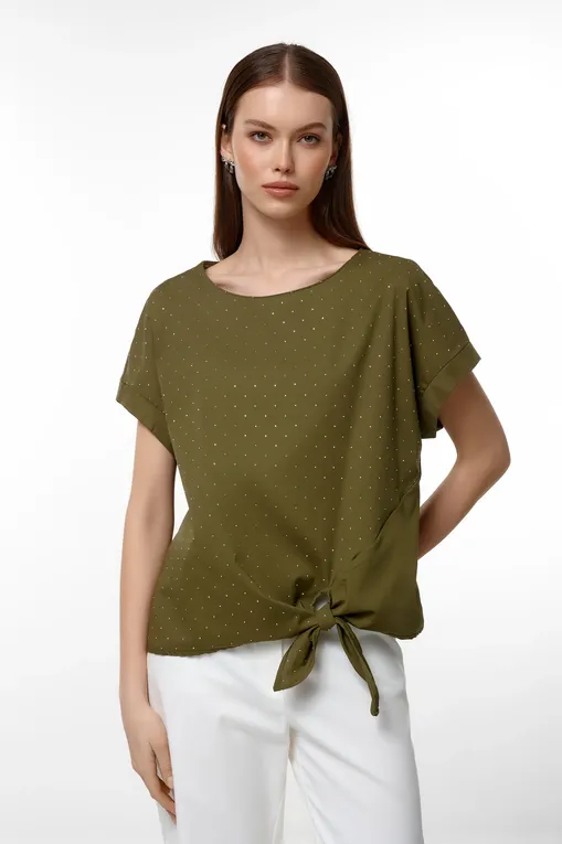 Футболки Caterina Leman P6RY0180 militare