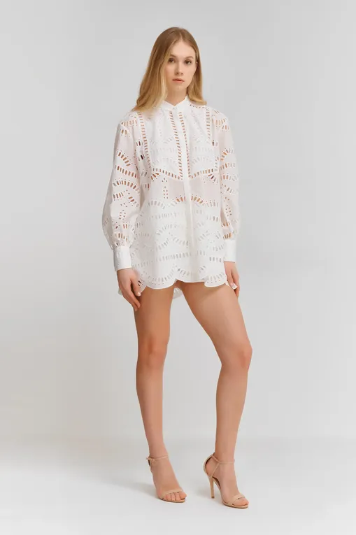 Блузки Charo Ruiz Ibiza 243201 white