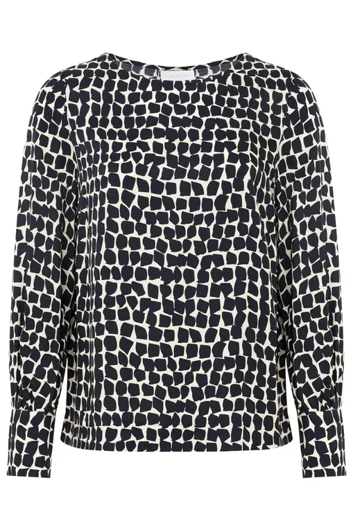 Блузки Diana Gallesi 2278R002760N ( B8 ) 1 F.DO CREMA/NERO