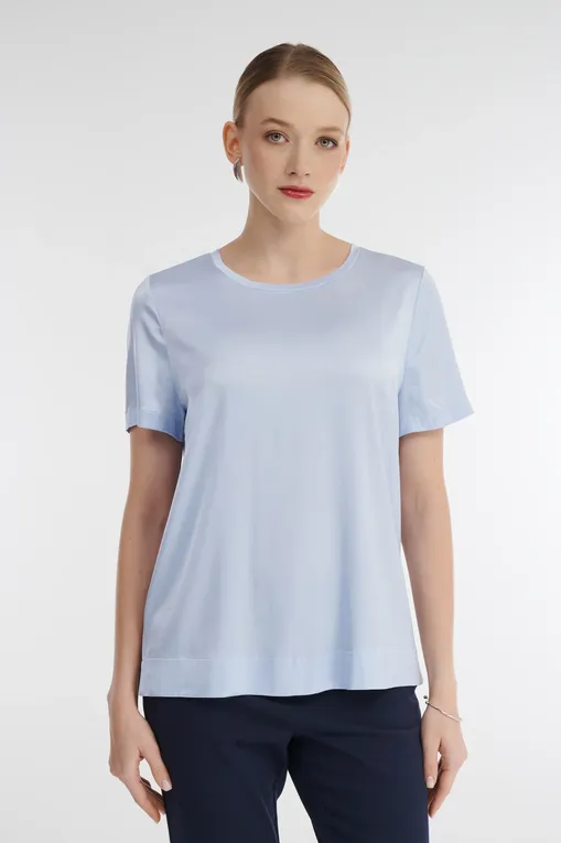 Блузки Diana Gallesi 2318R102859N 4 CELESTE