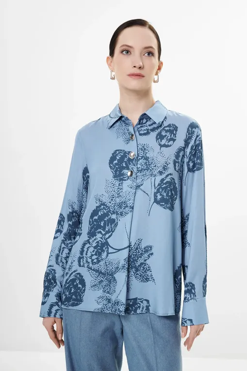 Блузки Diana Gallesi 2439R002989N 2 F.DO BORDEAUX