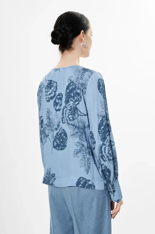 Блузки Diana Gallesi 2455R003010N 1 F.DO AZZURRO