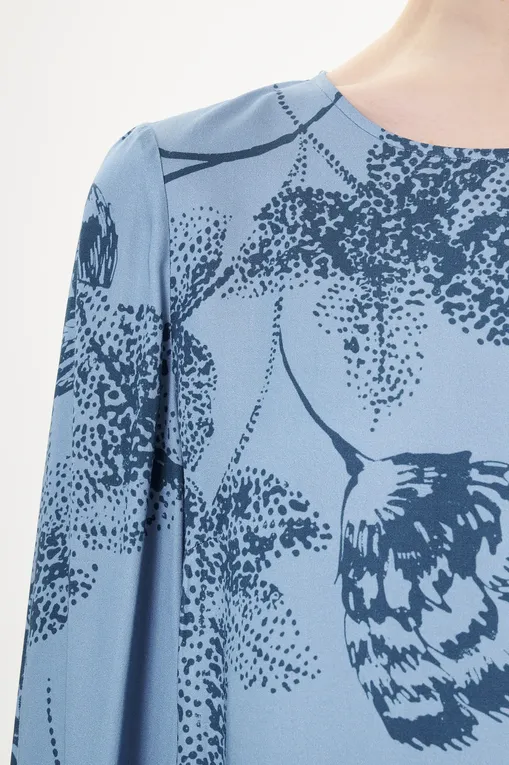 Блузки Diana Gallesi 2455R003010N 1 F.DO AZZURRO