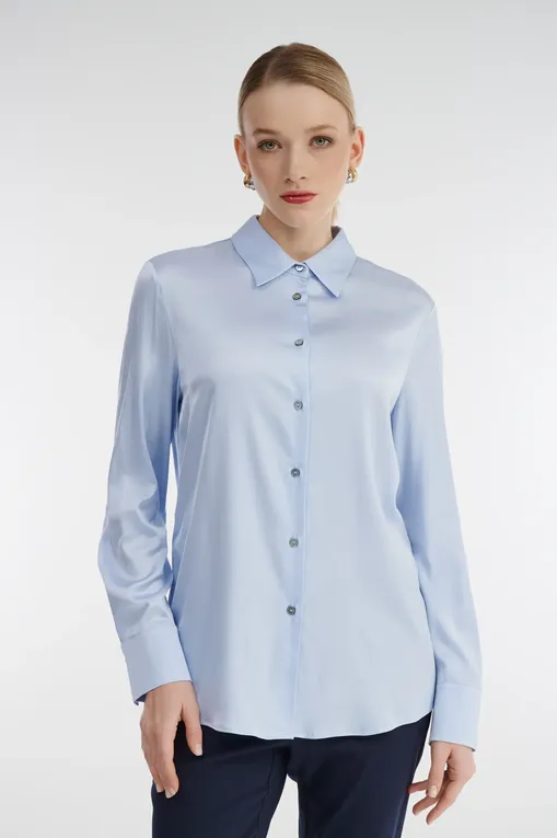 Блузки Diana Gallesi 5383R001578N 4 CELESTE
