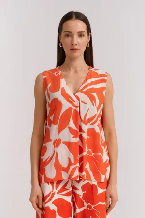 Diana Gallesi D000R100180N 41 ECRU/LOBSTER