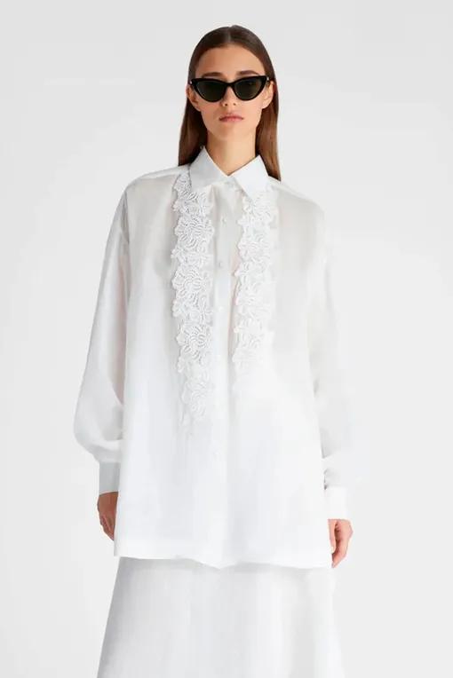 Блузки Ermanno Scervino D444K606FWF 10602