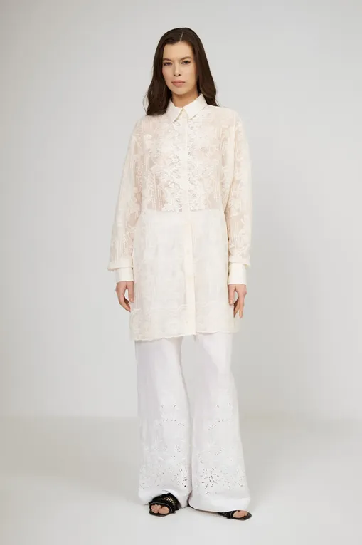 Блузки Ermanno Scervino D464K618IBQ 10602