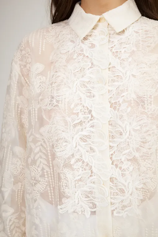 Блузки Ermanno Scervino D464K618IBQ 10602