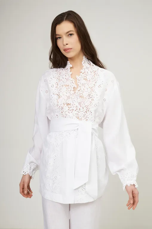 Блузки Ermanno Scervino D464Q300NZR 10602