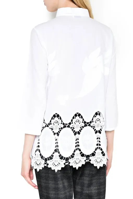 Блузки Eva B.Bitzer 19311036 66weiss