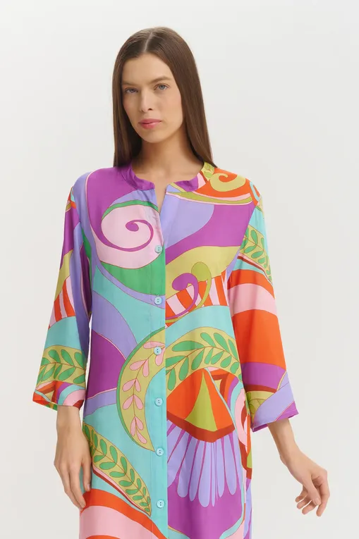 Блузки Furstenberg 512-31410 70turkis.bunt