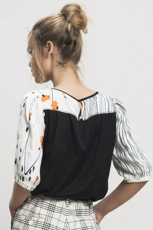 Блузки High 75268619777 00199 JET BLACK