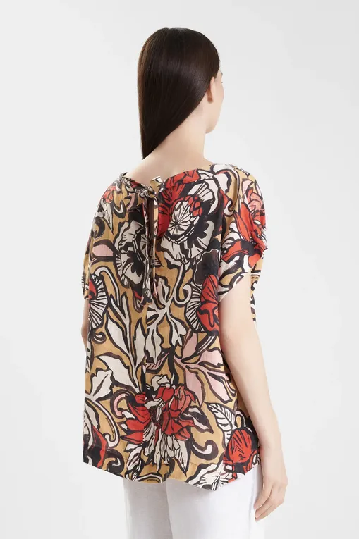 Блузки LaFabbricaDelLino A40515 V08