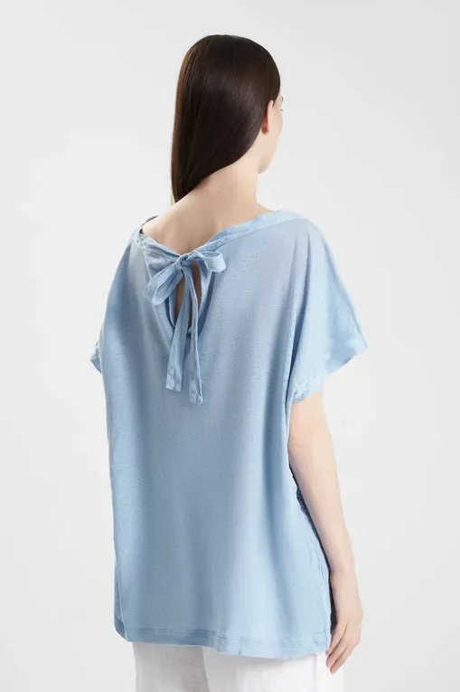 Блузки LaFabbricaDelLino A42509 410