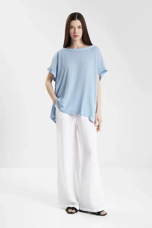 Блузки LaFabbricaDelLino A42509 410