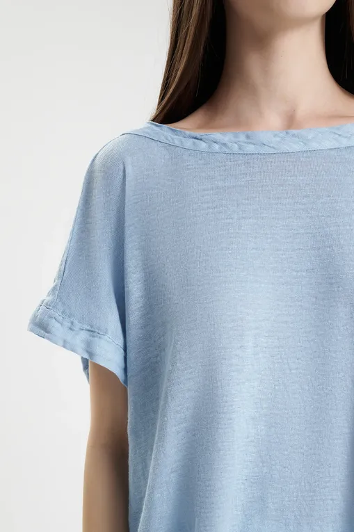 Блузки LaFabbricaDelLino A42509 410