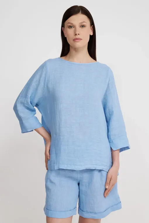 Блузки LaFabbricaDelLino ES913 410