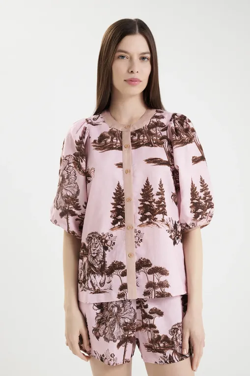 Блузки Las Surenas BalloonShirt_AW25 Rose