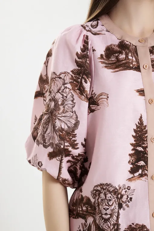 Блузки Las Surenas BalloonShirt_AW25 Rose