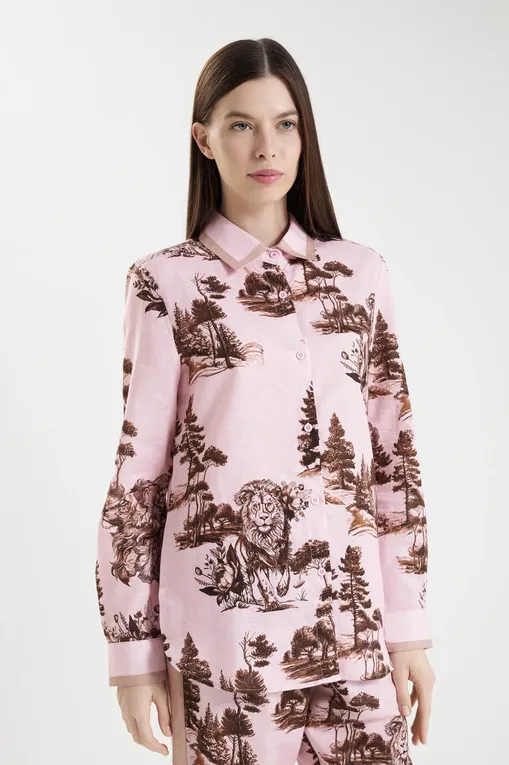 Блузки Las Surenas Shirt_AW25 Rose