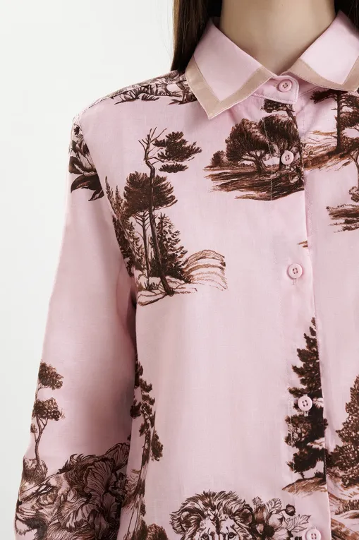 Блузки Las Surenas Shirt_AW25 Rose