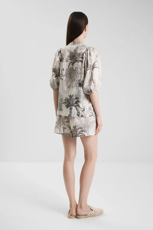 Блузки Las Surenas BalloonShirt_S25 Tropique Ecru