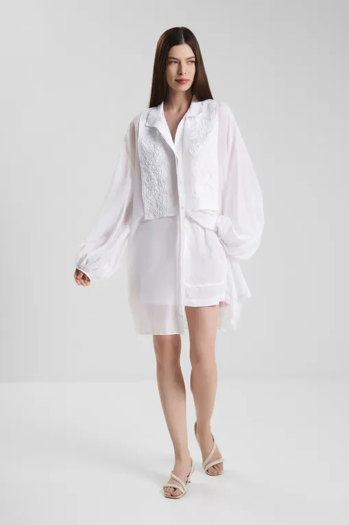 Блузки Lila.Eugenie 2516 WHITE