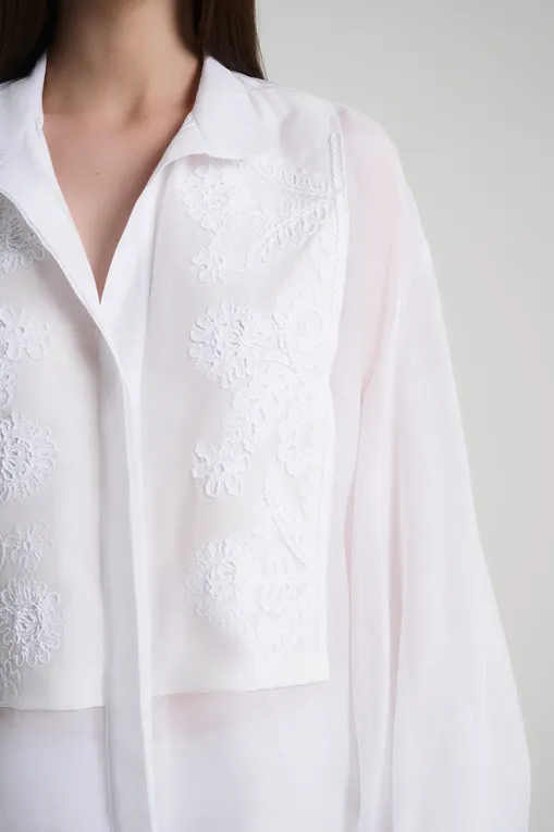 Блузки Lila.Eugenie 2516 WHITE