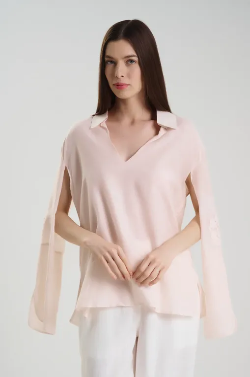 Блузки Lila.Eugenie 2517 BLUSH