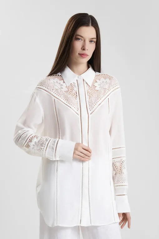 Блузки LIVY 654142901 WHITE