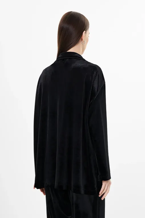 Блузки Luisa Viola 5314F000775N 033 NERO SOLIDO