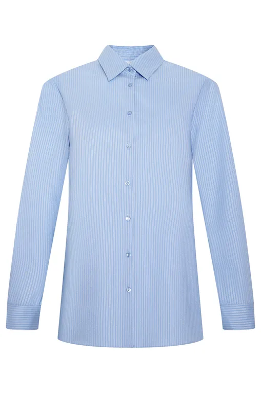 Блузки Luisa Viola 5324F000785N 001 STRIPED LIGHT BLUE