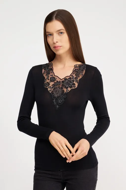 Блузки Madiva MARGARET ML 15 nero