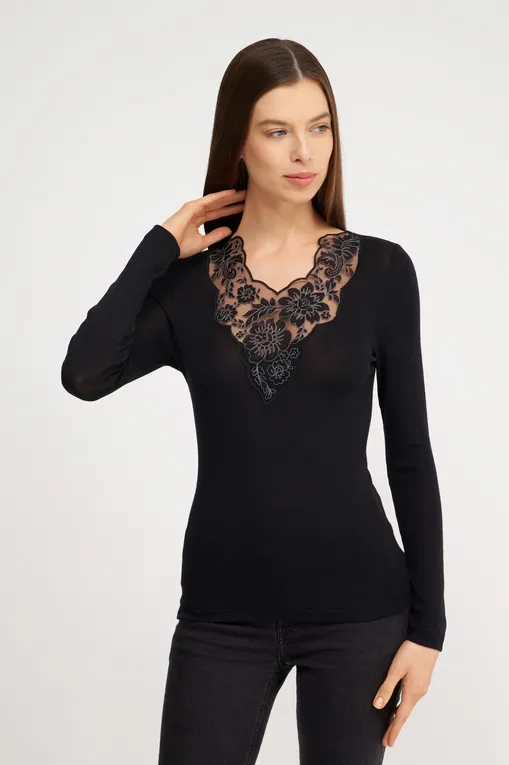 Блузки Madiva MARGARET ML 15 nero