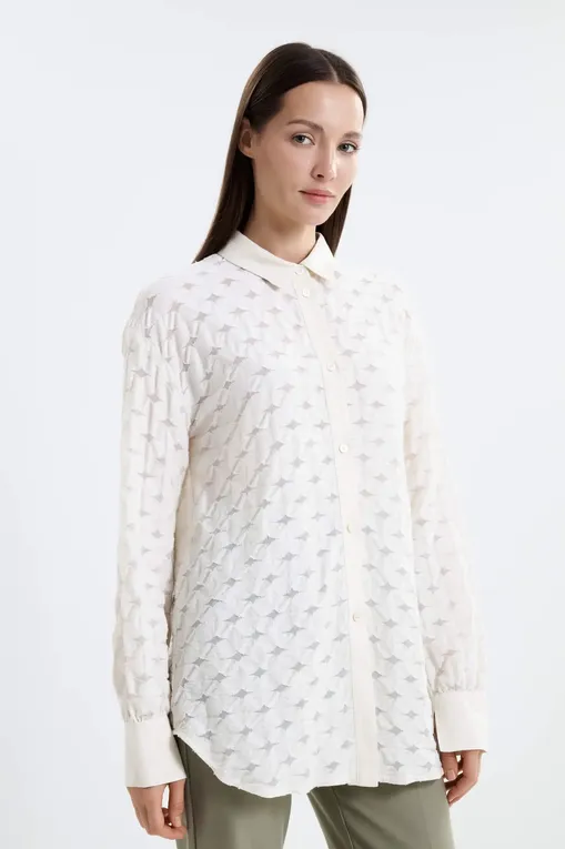 Блузки Max Mara Leisure UGOLA 241695103 001 ECRU