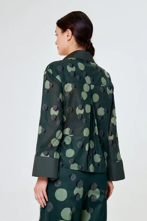 Блузки Max Mara Leisure ZANORA 241611101 002 DARK GREEN