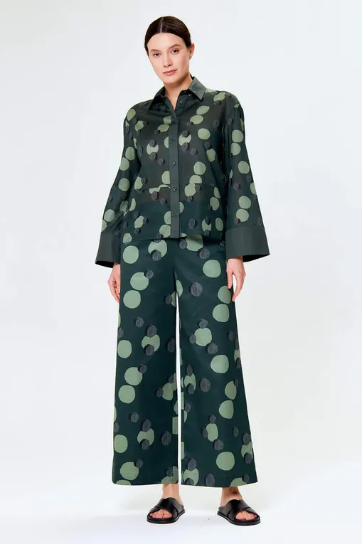 Блузки Max Mara Leisure ZANORA 241611101 002 DARK GREEN