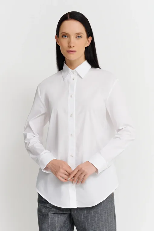 Блузки Max Mara Leisure ANTILLE 242611603 001 WHITE