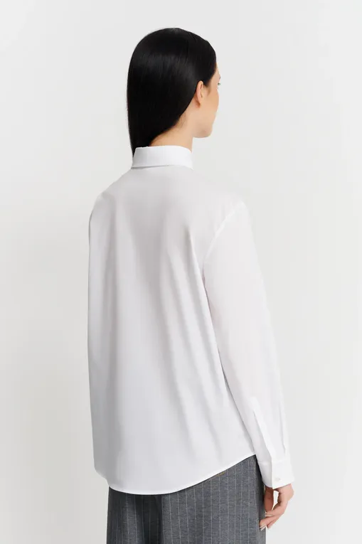 Блузки Max Mara Leisure ANTILLE 242611603 001 WHITE