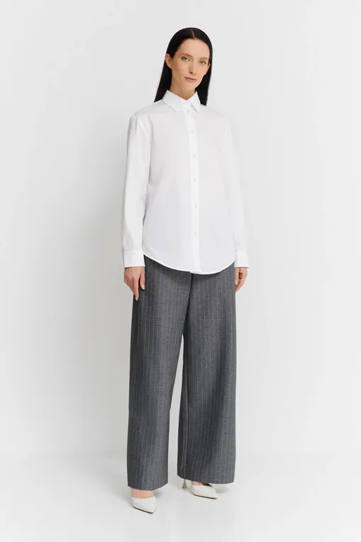 Блузки Max Mara Leisure ANTILLE 242611603 001 WHITE