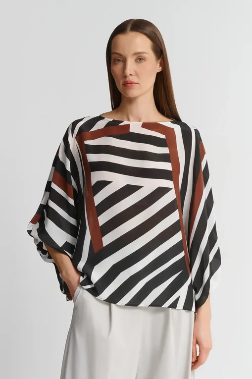 Блузки Max Mara CAMINO 2516111039 001 COCOA tema1