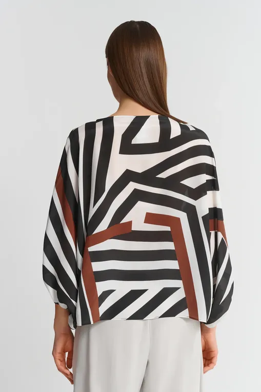 Блузки Max Mara CAMINO 2516111039 001 COCOA tema1