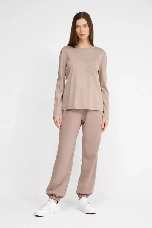 Лонгсливы Max Mara Leisure DRAGHI 242694608 002 TURTLEDOVE