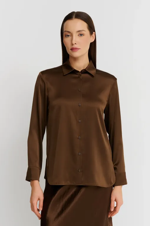 Блузки Max Mara Leisure FINIRE 242611601 013 BROWN