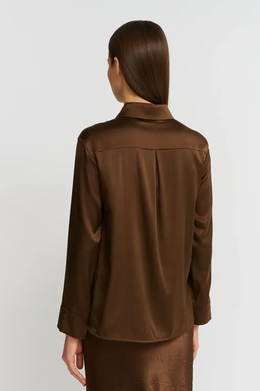 Блузки Max Mara Leisure FINIRE 242611601 013 BROWN
