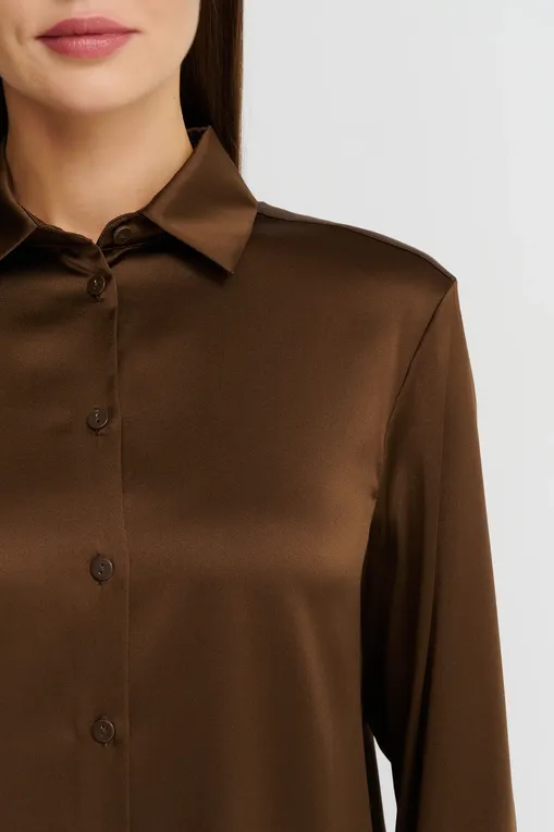 Блузки Max Mara Leisure FINIRE 242611601 013 BROWN