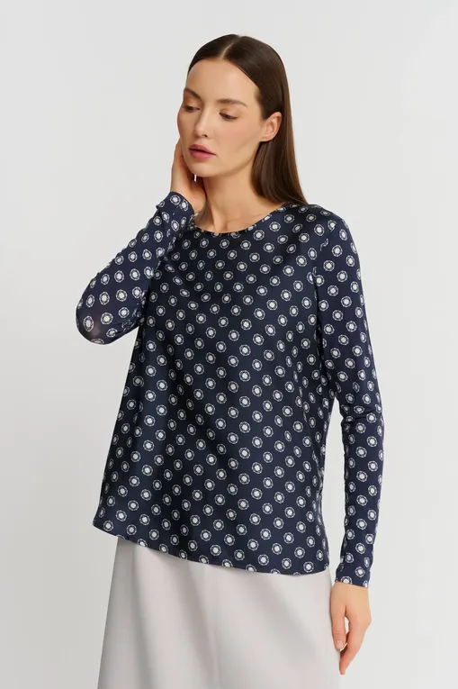 Блузки Max Mara Leisure JIMCO 242694604 001 ULTRAMARINE